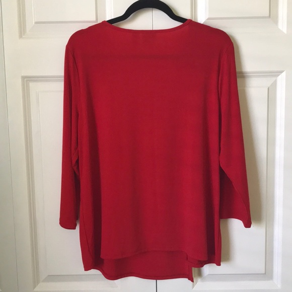 CHICO’S TOP WITH ZIPPER DETAIL - Picture 4 of 5